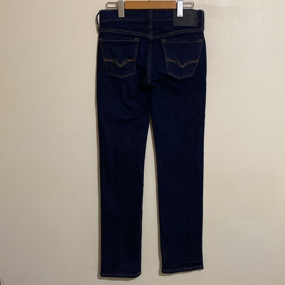 Guess Jeans Los Angeles Lincoln Slim Straight Stretch Denim Blue Jeans W30 x L32 - Picture 4 of 12